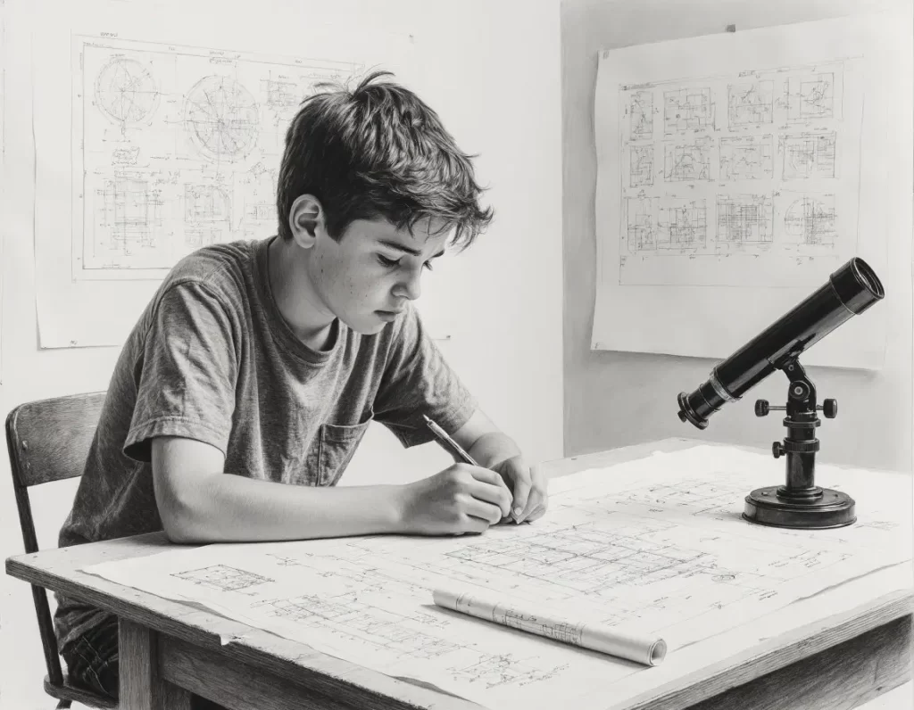 Иллюстрация к рассказу "Чужие звёзды"